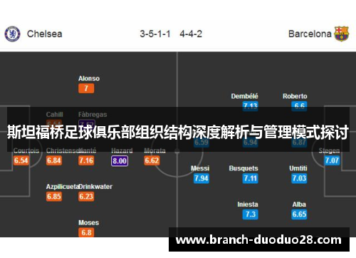 斯坦福桥足球俱乐部组织结构深度解析与管理模式探讨
